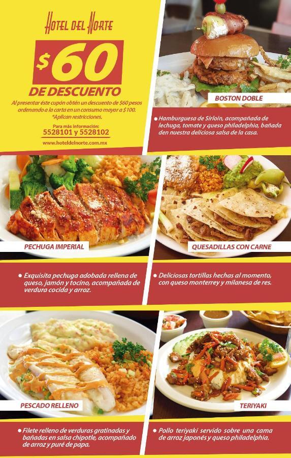 Hotel Del Norte Mexicali Kültér fotó